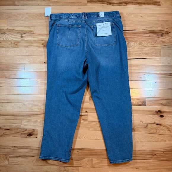 NWT Good American “Good Classic” Women’s Jeans Size 24 Indigo Blue MSRP $149 - Picture 2 of 10
